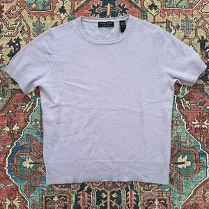 Valerie Stevens Lavender 100% Cashmere Sweater Women’s size S